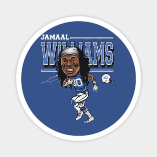 Jamaal Williams Detroit Cartoon Magnet